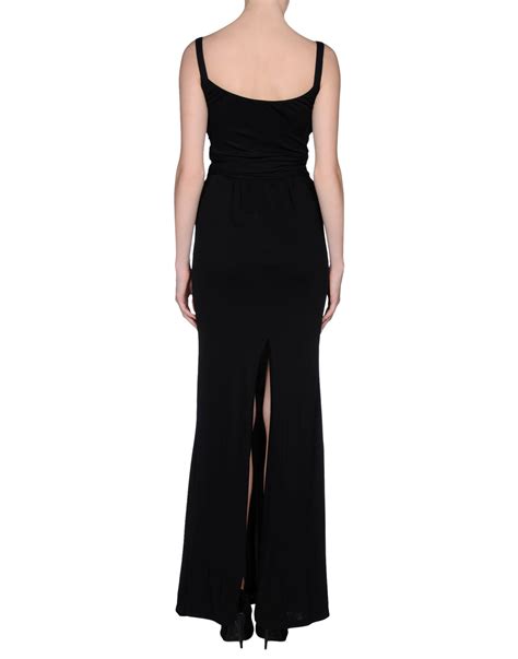 gucci long black dress|gucci formal dress.